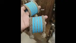 Beautiful designer chudiya #chudiyan #bridalcollection #designerbangles #youtubeshorts