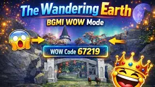 The Wandering Earth 🌍 | BGMI WOW Mode Adventure | WOW Code 67219 #TheWanderingEarth #BGMI #WOWMode 