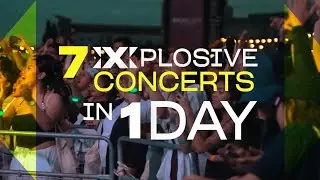 7 XPLOSIVE concerts in 1 EPIC day. This is 1MX Sydney! &eth;&Yuml;&Dagger;&brvbar;&eth;&Yuml;&Dagger;&ordm;