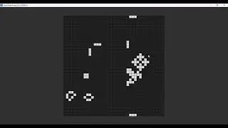 Conway's Game of Life using my own grid system.