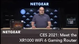 CES 2021: Meet the Nighthawk Pro Gaming WiFi 6 Gaming Router by NETGEAR | XR1000