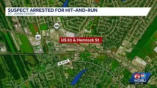 Hammond man arrested for deadly hit-and-run in Laplace