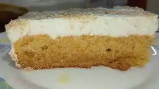 Tüm aşamaları ile gram ölçüsü olmadan evde en iyi pandispanya yapımı 