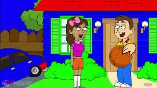 Caillou & Dora Plays Basketball At The Park (REMAKE)