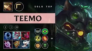 Teemo Top vs Riven - BR Challenger Patch 25.24