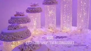 EventsOnBudget  Cake Stands For Weddings