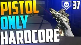 Pistol ONLY In Hardcore! Black Ops Cold War Hardcore Pistol Gameplay! Best M1911 Pistol Class Setup!