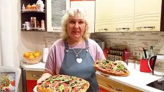 Пинса - воздушное тесто, аппетитная начинка 🧀🫒🥓🍅