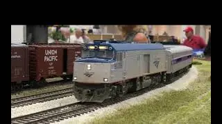 Free-mo Layout National Train Show Aug 12 2022