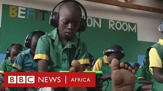 The 'digital teachers' helping children learn to read - BBC Africa