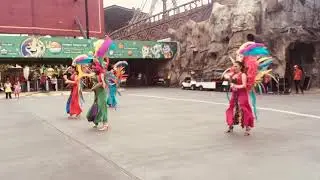 First Time Dancing Carnival in Jungleland, 5 years ago 💙🧡💚❤️