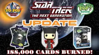 Funko NFT NEWS Star Trek Generations UPDATE 188k Cards Burned