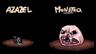 TheNasr Plays - Binding of Isaac: Rebirth: Azazel EVERYTHING