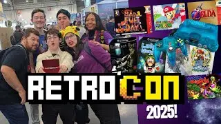 RETROCON 2025! RETRO GAMES, COLLECTORS AND CLASSIC AND CURRENT VIDEO GAMES EVENT!! NINTENDO WII U