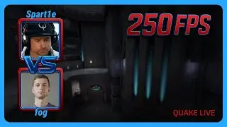Spart1e vs fog | 250FPS Quake Season 4 | BO3 | Quake Live