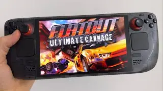 90 FPS Bliss: FlatOut Ultimate Carnage on the Steam Deck Oled!
