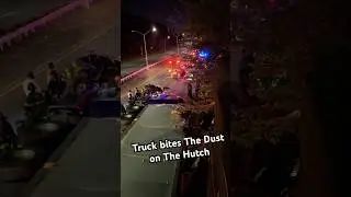 Truck Hits Underpass On The Hutchinson River Parkway In #TheBronx