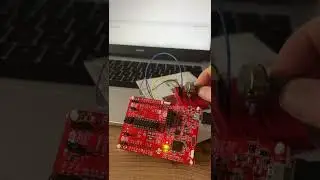 LED brightness with pot with ADC for #MSP430