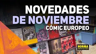 NOVEDADES C&Oacute;MIC EUROPEO | NOVIEMBRE 2025 | NORMA EDITORIAL