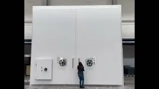 Blast proof door BT2 from M&uuml;ller Safe_Panzer