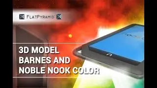 3D Model Barnes And Noble Nook Color Review