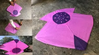 How To Make A Kite With Broomstick Easy| Patang Making At Home Step By Step