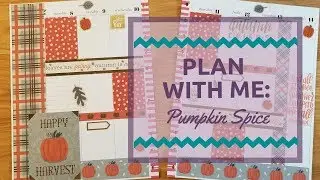 Plan With Me: Pumpkin Spice