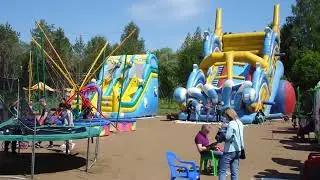 Летний день 12 июня Нижнекамск парк Семья / Summer day June 12 Nizhnekamsk Family Park