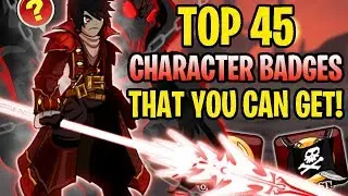 AQW - TOP 45 Character Page Badges & HOW To Get Them! (FREE PLAYER, Member-ONLY, & Seasonal Badges)