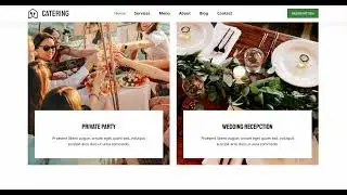 Catering Website Designs