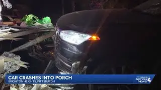 Brighton Heights couple frustrated after car crashes into their home