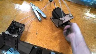 Continuous motion through a flexible cable
