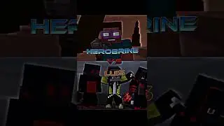 Collab with @Comforni | Daniyar vs Tylibark | Herobrine vs Luis #shorts #minecraft