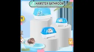 Renna's Hamster Bedding Hamster Bathroom Hamster Sand Bath Syrian Bath Hamster Accessories Set