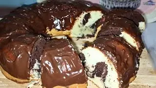 Marble cake recipe/easy marble cake/marble cake in bundt pan/marble cake loaf/easy dessert recipe