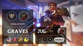 Graves Jungle vs Gragas - NA Challenger Patch 9.13