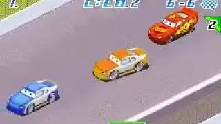 Автомобили GBA Piston Cup серии Palm Mile Speedway