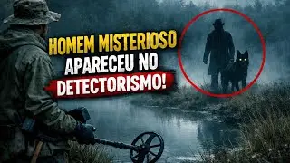 Homem misterioso apareceu 