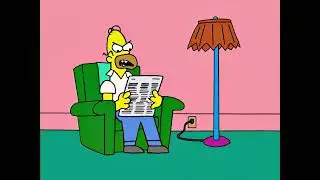 Simpsons - Headline: You Suck Angry Dad (from 