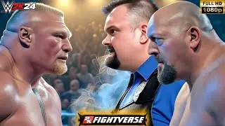 Брок Леснар против Биг Босс Мэна и Биг Шоу | Матч с гандикапом на WrestleMania | WWE 2K24