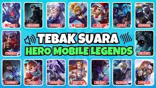 Teka Teki Tebak Hero Mobile Legends Dari Suaranya | Johnson, Layla, Fanny, Gussion..