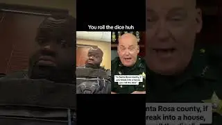 Cop reacts to advice from sheriff #shorts