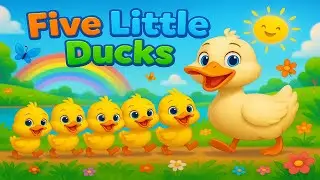 Five Little Ducks | Five Little Monkeys Alternative | Counting Nursery Rhymes