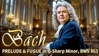 BACH:🎼✨Prelude and Fugue in G-Sharp Minor, BWV 863. This music speaks to the soul.✨Viktor Logachev