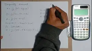 Gauss Jacobi Method (By Using Calculator) | ODEs and Computational Linear Algebra