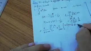 Exercice Int&eacute;grale de Riemann