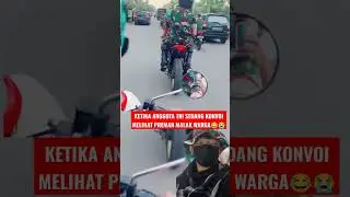KONVOI TNI BIKIN NYALI PREMAN CIUT😂 #kopassus #tni #shortvideo #intel #tniindonesia #trending
