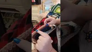 No-knot join for crocheting 