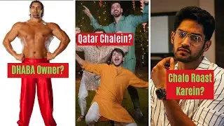 Great Khali ka Dhabha || Thugesh Roasts Riva Arora || Mohit Chikara & Purav Jha In QATAR || ManojDey
