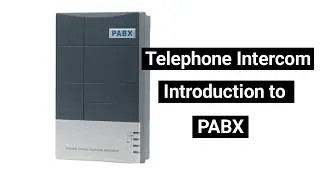 Introduction to telephone intercom system installation : PABX switch ports and their functions